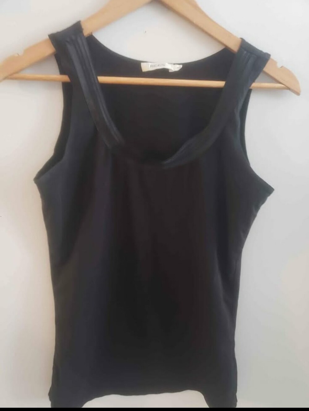 RICKI Black Tank Top - Sleeveless Women's Top